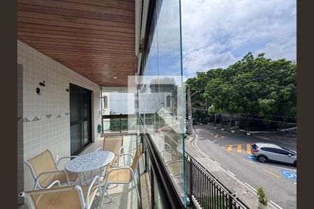 Varanda de apartamento para alugar com 3 quartos, 100m² em Recreio dos Bandeirantes, Rio de Janeiro