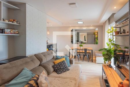 Sala de apartamento para alugar com 2 quartos, 70m² em Jardim São Vicente, Campinas