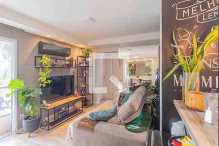 Sala de apartamento para alugar com 2 quartos, 70m² em Jardim São Vicente, Campinas