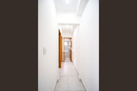 Corredor dos quartos de apartamento para alugar com 2 quartos, 50m² em Tatuapé, São Paulo