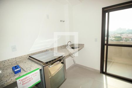 Cozinha de apartamento para alugar com 1 quarto, 56m² em Parque das Nações, Santo André