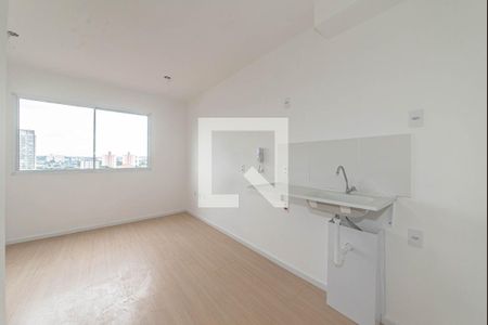 Cozinha de kitnet/studio para alugar com 1 quarto, 17m² em Santo Amaro, São Paulo