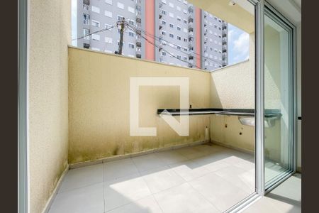 Varanda da Sala e Cozinha de casa de condomínio à venda com 2 quartos, 52m² em Santa Maria, Osasco