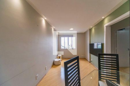 Sala de apartamento à venda com 2 quartos, 60m² em Vila Helena, Santo André