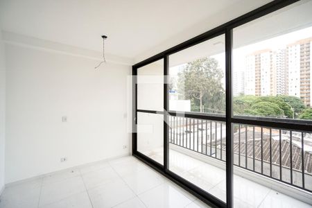Sala quarto e cozinha de kitnet/studio à venda com 1 quarto, 23m² em Vila Azevedo, São Paulo