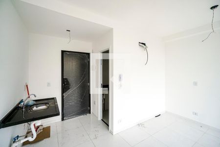 Sala quarto e cozinha de kitnet/studio à venda com 1 quarto, 23m² em Vila Azevedo, São Paulo
