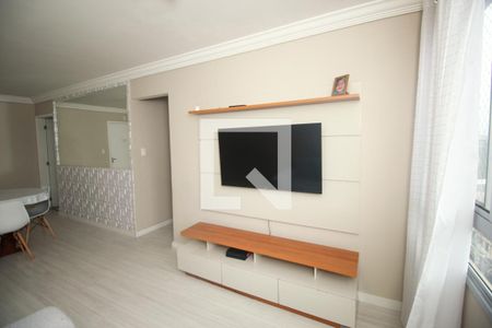 Sala de apartamento para alugar com 3 quartos, 64m² em Jardim Utinga, Santo André