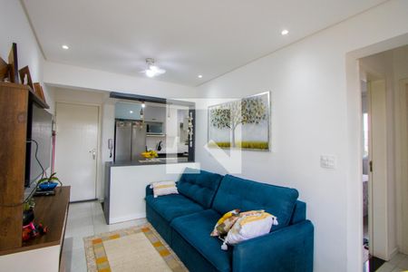 Sala de apartamento à venda com 2 quartos, 54m² em Vila Príncipe de Gales, Santo André