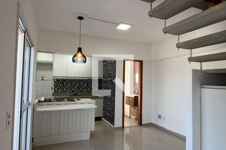Sala de apartamento para alugar com 2 quartos, 115m² em José Menino, Santos