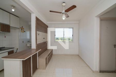 Sala de apartamento para alugar com 2 quartos, 42m² em Residencial Anauá, Hortolândia