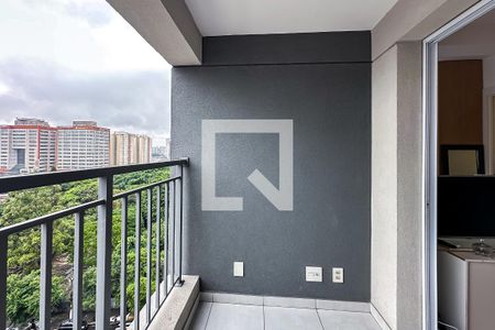 Varanda da Sala de apartamento para alugar com 1 quarto, 31m² em Belenzinho, São Paulo