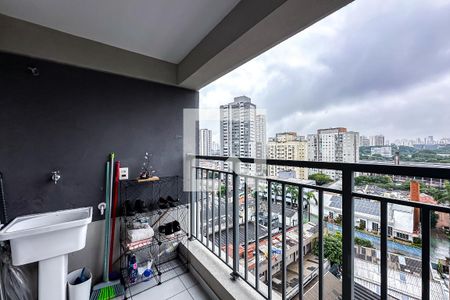 Varanda da Sala de apartamento para alugar com 1 quarto, 31m² em Belenzinho, São Paulo