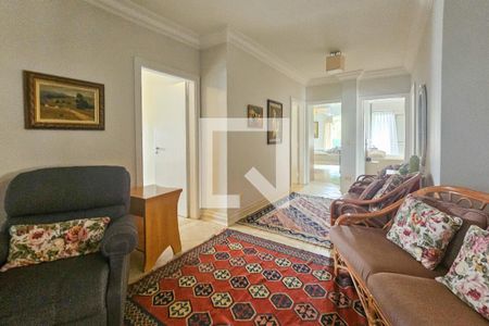 Sala de apartamento para alugar com 5 quartos, 300m² em Jardim Tejereba, Guarujá