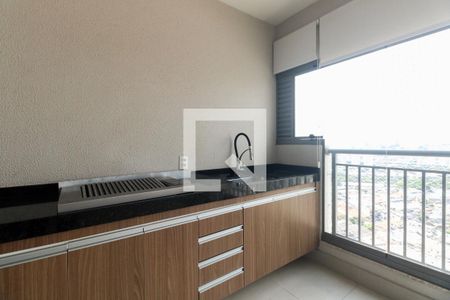 Varanda Gourmet  de apartamento para alugar com 2 quartos, 68m² em São Paulo, São Paulo