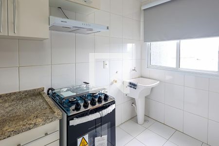 Cozinha e Área de Serviço de apartamento para alugar com 3 quartos, 73m² em Jardim Nely, Indaiatuba