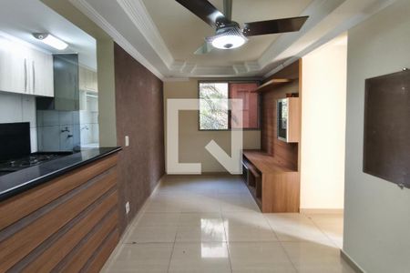 Sala de apartamento para alugar com 3 quartos, 56m² em Jardim Marcia, Campinas