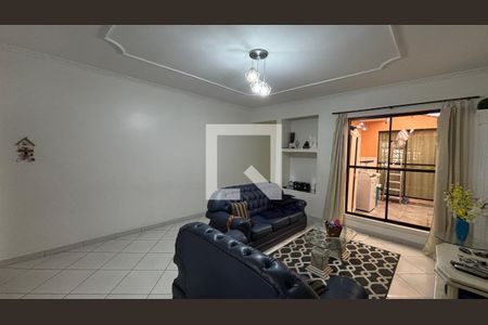 Sala de casa à venda com 3 quartos, 218m² em Vila Camilópolis, Santo André