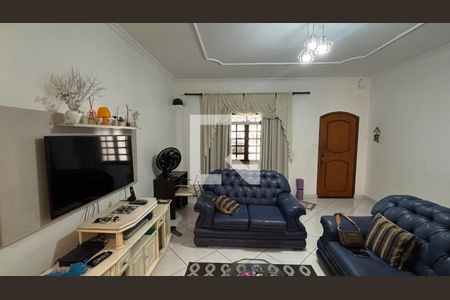 Sala de casa à venda com 3 quartos, 218m² em Vila Camilópolis, Santo André