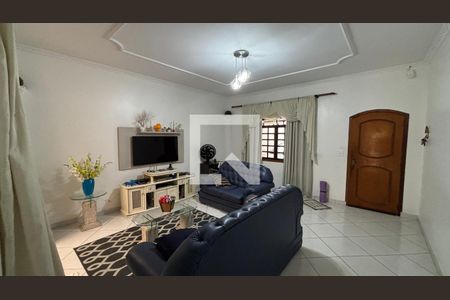Sala de casa à venda com 3 quartos, 218m² em Vila Camilópolis, Santo André