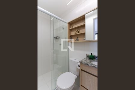 Banheiro de kitnet/studio à venda com 1 quarto, 31m² em Jardim São Paulo, São Paulo