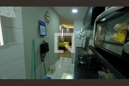 Cozinha de apartamento à venda com 2 quartos, 45m² em Bonsucesso, Rio de Janeiro