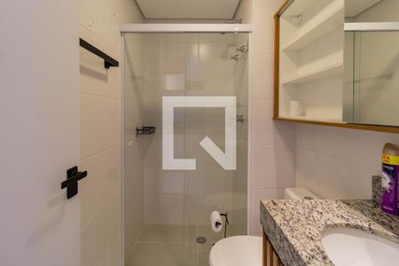 Banheiro do Studio de kitnet/studio para alugar com 1 quarto, 25m² em Perdizes, São Paulo