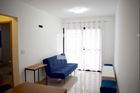 Sala de apartamento para alugar com 1 quarto, 42m² em Nova Aliança, Ribeirão Preto