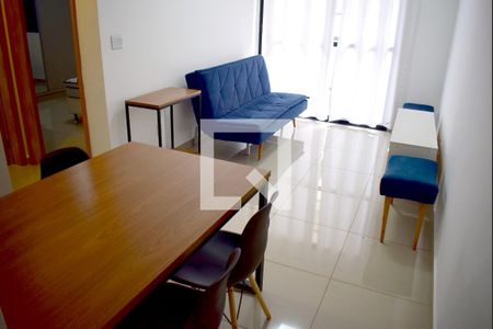 Sala de apartamento para alugar com 1 quarto, 42m² em Nova Aliança, Ribeirão Preto