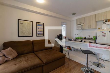 Sala de apartamento para alugar com 1 quarto, 45m² em Pompeia, São Paulo