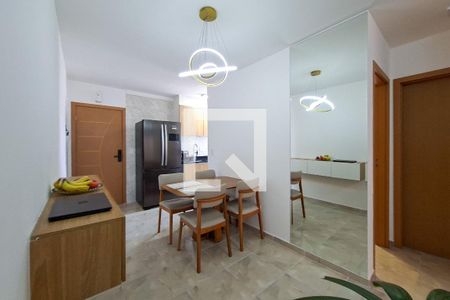 Sala de apartamento para alugar com 2 quartos, 70m² em Boqueirão, Praia Grande