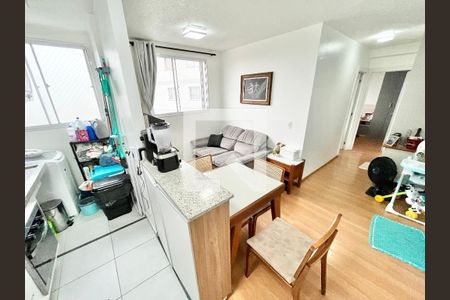 Sala/Cozinha de apartamento à venda com 2 quartos, 44m² em Vila Santa Maria, São Paulo