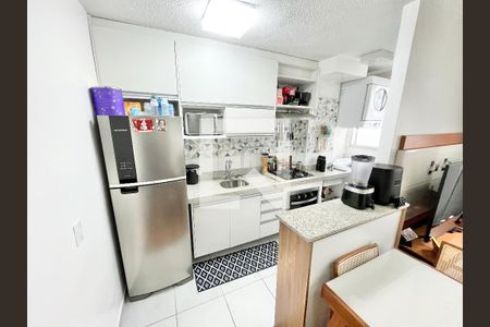 Sala/Cozinha de apartamento à venda com 2 quartos, 44m² em Vila Santa Maria, São Paulo