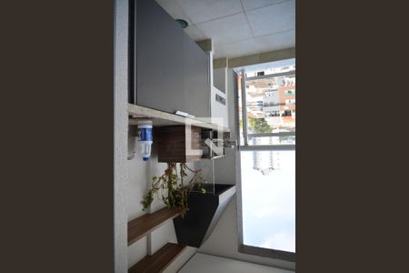 Varanda gourmet de apartamento para alugar com 2 quartos, 66m² em Vila Leopoldina, Santo André