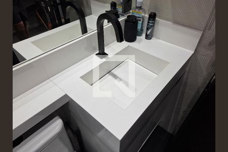 Banheiro de kitnet/studio à venda com 1 quarto, 24m² em Santana, São Paulo