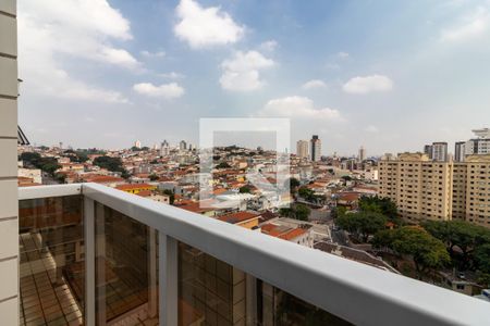 Varanda da Sala de apartamento para alugar com 1 quarto, 42m² em Carandiru, São Paulo