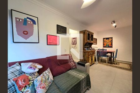 Sala de apartamento à venda com 3 quartos, 90m² em Indianópolis, São Paulo