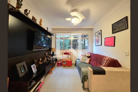 Sala de apartamento à venda com 3 quartos, 90m² em Indianópolis, São Paulo