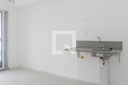 Sala e Cozinha de apartamento à venda com 2 quartos, 41m² em Lapa de Baixo, São Paulo