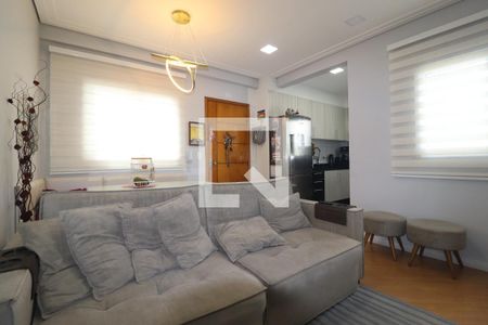 Sala de apartamento à venda com 2 quartos, 100m² em Vila Tibiriçá, Santo André