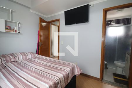Quarto 1 suíte  de apartamento à venda com 2 quartos, 100m² em Vila Tibiriçá, Santo André