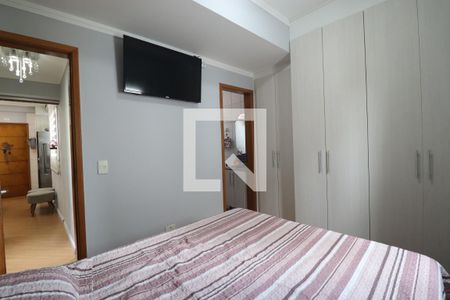 Quarto 1 suíte  de apartamento à venda com 2 quartos, 100m² em Vila Tibiriçá, Santo André