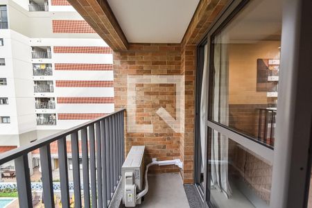 Varanda de kitnet/studio para alugar com 1 quarto, 24m² em Chácara Klabin, São Paulo