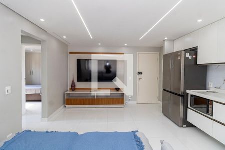 Sala/Cozinha de apartamento à venda com 2 quartos, 54m² em Vila Gustavo, São Paulo