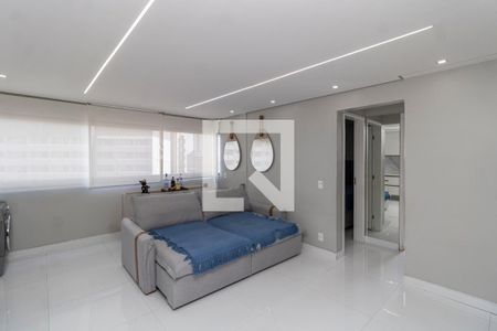 Sala/Cozinha de apartamento à venda com 2 quartos, 54m² em Vila Gustavo, São Paulo