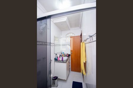 Banheiro da Suíte de casa à venda com 4 quartos, 280m² em Fonte Grande, Contagem