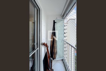 Varanda da Sala de apartamento à venda com 2 quartos, 55m² em Brás, São Paulo