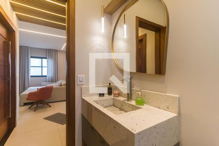 Lavabo de casa de condomínio para alugar com 4 quartos, 300m² em Jardim Rodeio, Mogi das Cruzes