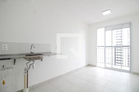 Sala/Cozinha de apartamento à venda com 1 quarto, 26m² em Brás, São Paulo
