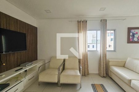 sala de apartamento para alugar com 3 quartos, 180m² em Balneario Cidade Atlantica, Guarujá