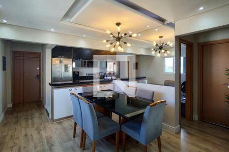 Sala de apartamento para alugar com 3 quartos, 110m² em Vila Caiçara, Praia Grande